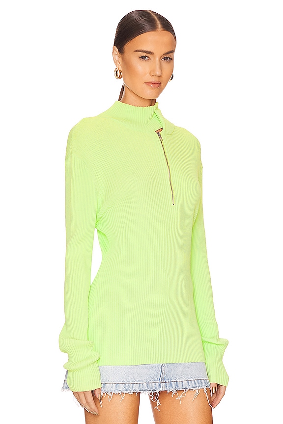 view 2 of 4 Laroi Knit Jumper in Lime