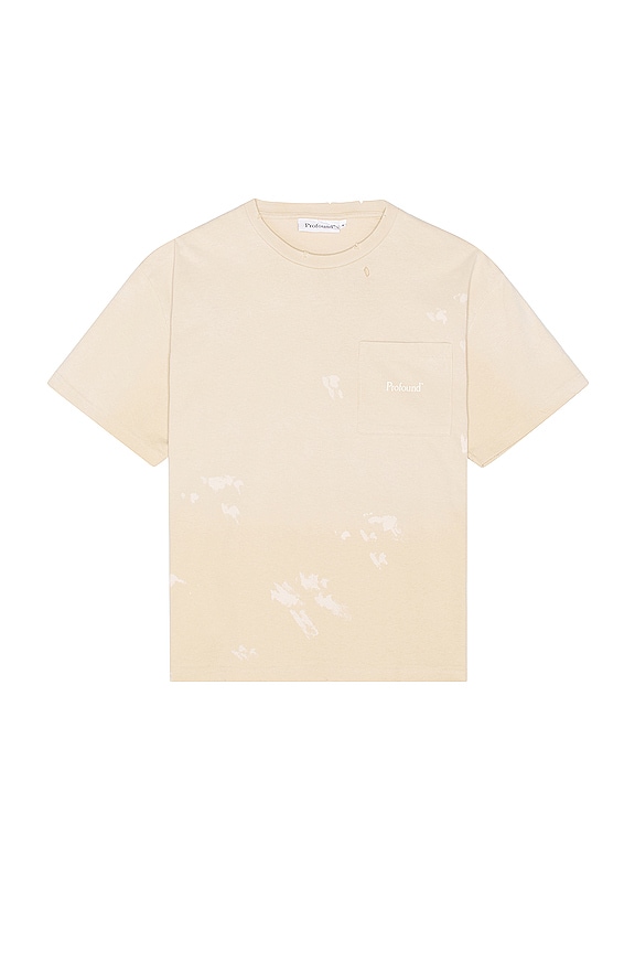 view 1 of 4 Washed Logo Tee in Brown