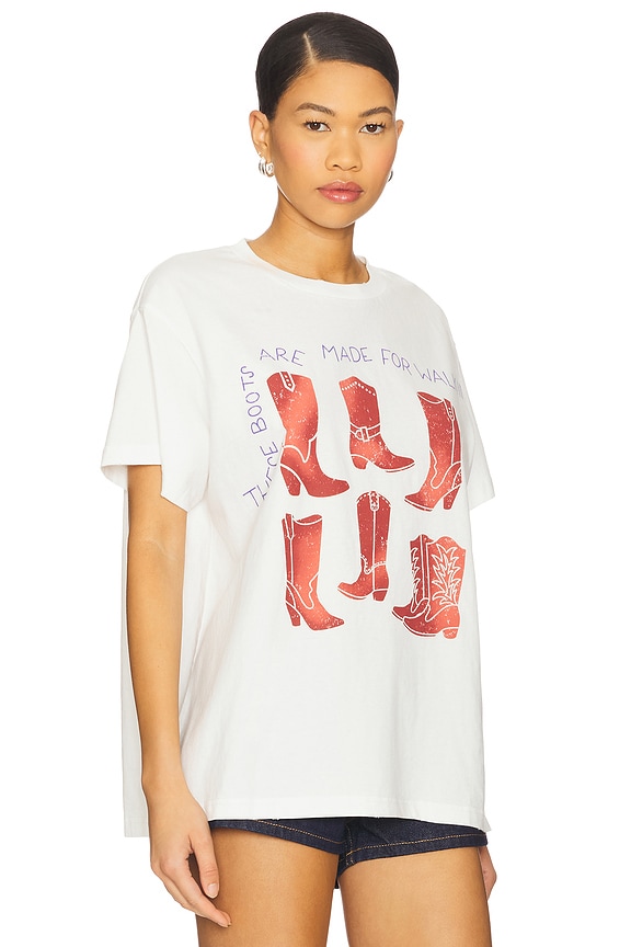 view 2 of 4 x REVOLVE Crimson Trails Boots Tee in White