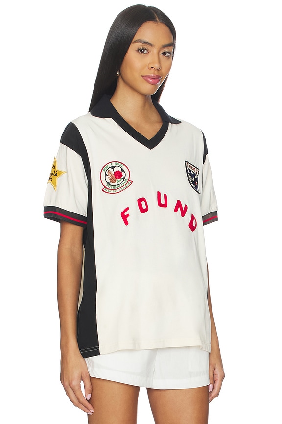 view 2 of 6 Union Soccer Jersey Top in Off-white