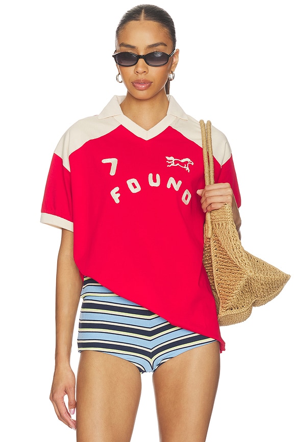 view 1 of 4 グラフィックTシャツ in Red