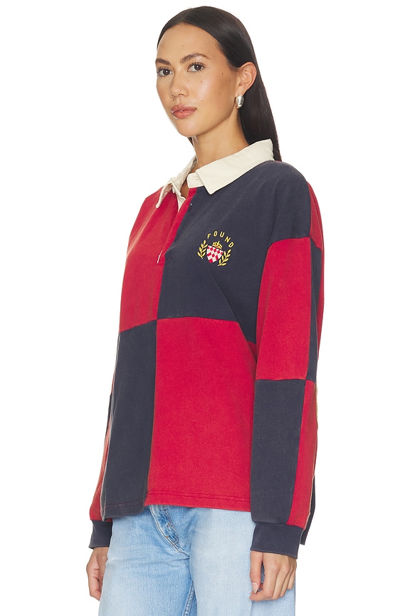 view 2 of 5 Crestfield Rugby in Red & Navy