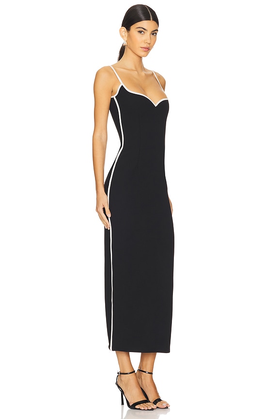 view 2 of 3 Heart Dress in Black & White