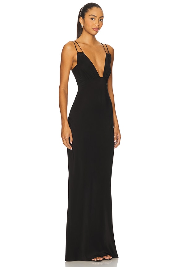view 2 of 3 x Elemental Bernie Slip Dress in Black