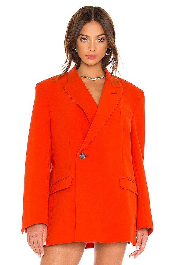 view 2 of 5 Male Blazer in Bud Red