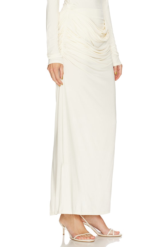 view 2 of 6 Raffy Skirt in Cream