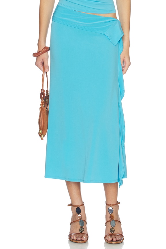 view 1 of 6 FALDA ELEMENTAL LERA in Topaz Blue