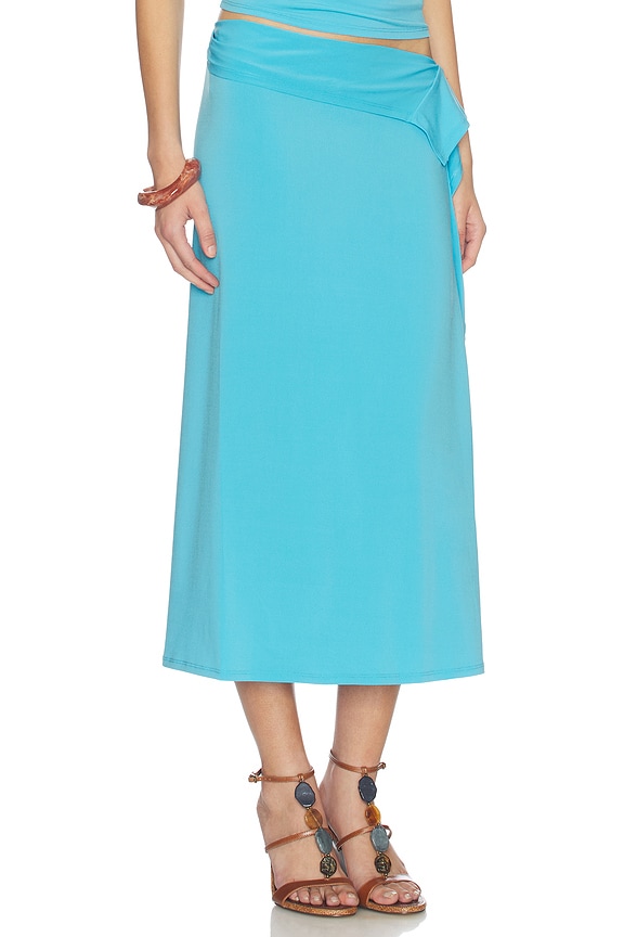 view 2 of 6 FALDA ELEMENTAL LERA in Topaz Blue