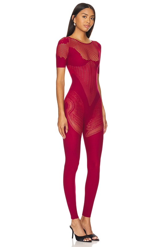 view 2 of 3 Vivian Jumpsuit in Red