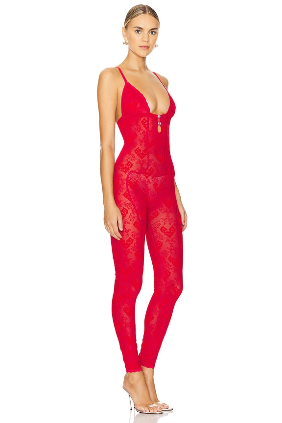 view 2 of 3 Scarlett Jumpsuit in Red