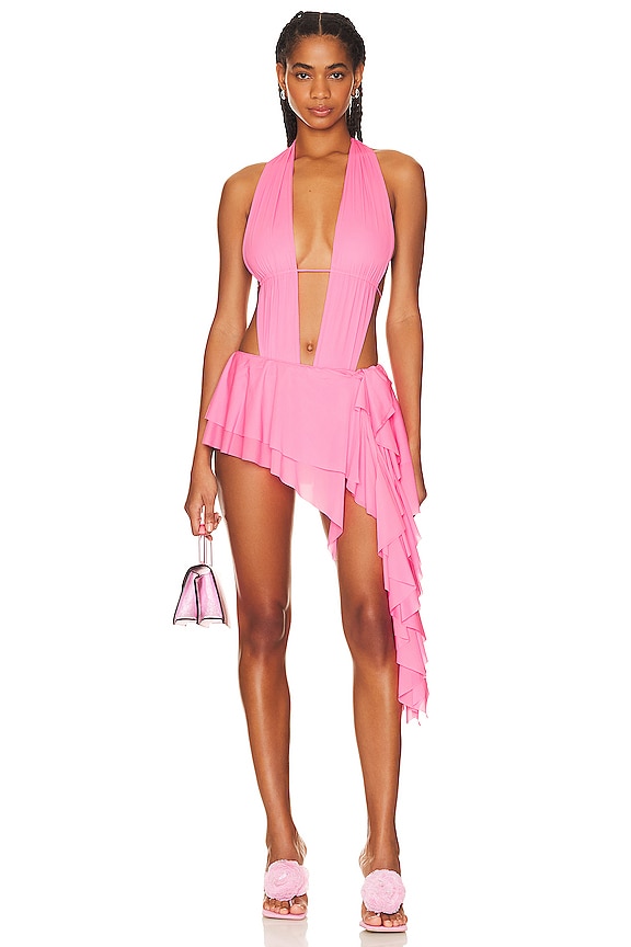 view 1 of 4 Annette Dress in Pink Texas