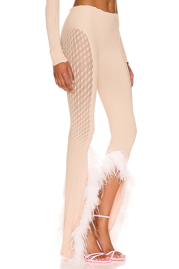 view 2 of 4 PANTALONES TULLIA in Taupe & Dusty Pink