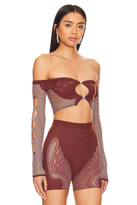 view 2 of 5 Coolidge Top in Old Money Brown