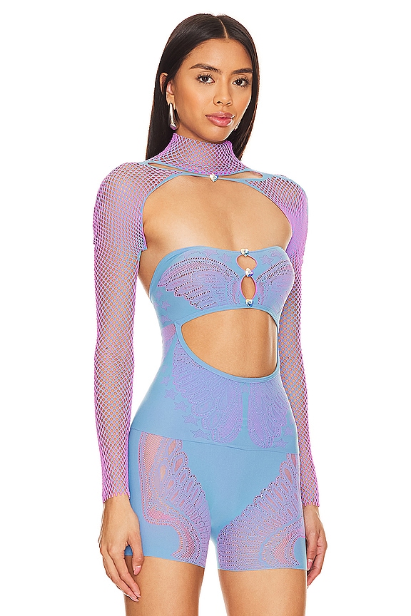 view 2 of 4 Bucks Top in Crypto Blue