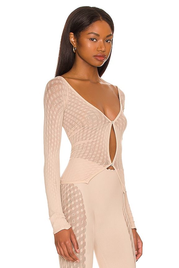 view 2 of 4 Livia Top in Taupe