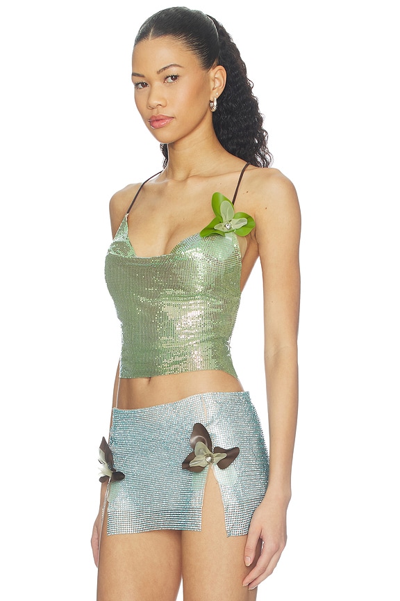view 2 of 5 Maya Top in Ultra Serpentine