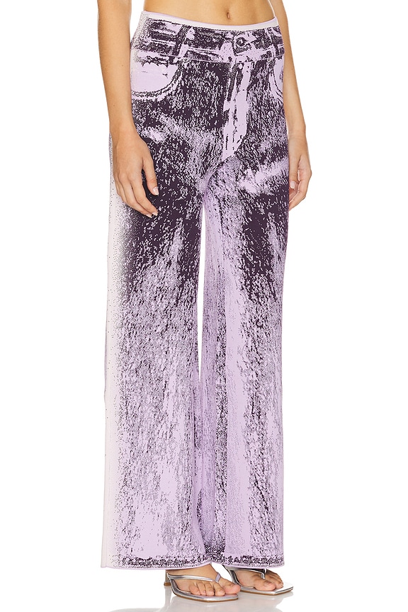 view 2 of 6 PANTALONES ZAHRA WIDE LEG in Lavender