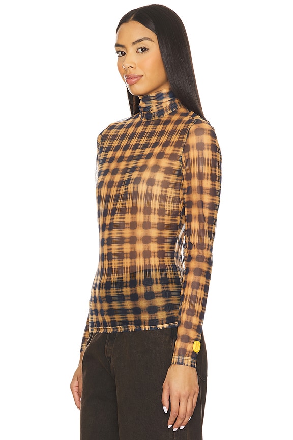 view 2 of 4 Sulley Turtleneck Top in Masada Brown