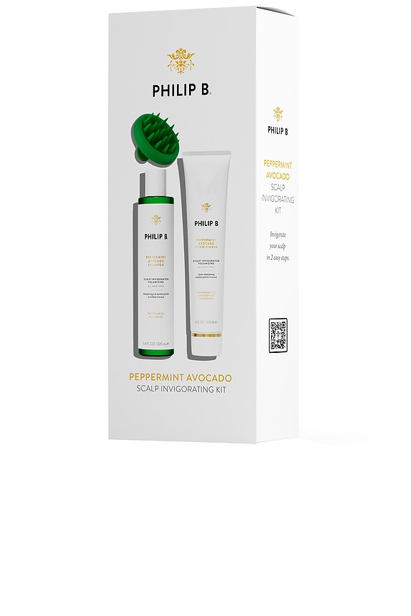 view 2 of 3 Peppermint Avocado Scalp Invigorating Kit in 