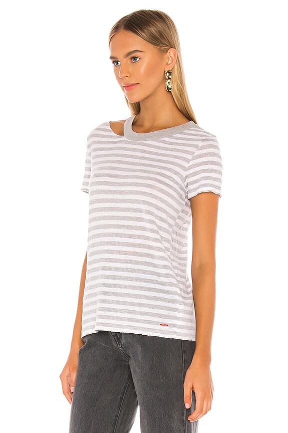 view 2 of 4 CAMISETA CORTES ZANDER in Heather Grey Stripe