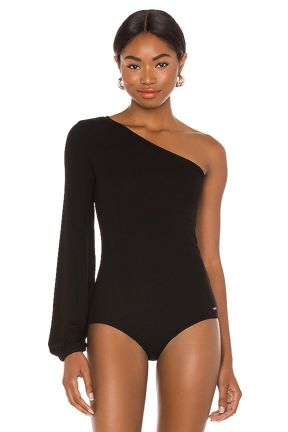 view 2 of 6 Dottie Bodysuit in Black Cat