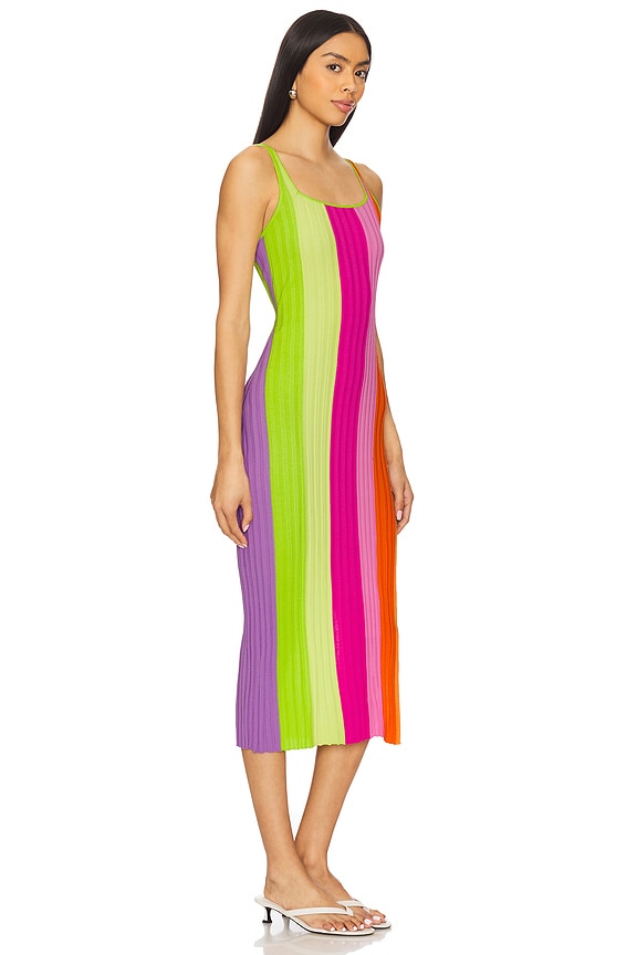 view 2 of 4 Piper Slit Dress in Clementine