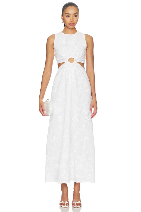 view 1 of 4 ROBE MAXI TAVI in White Sands
