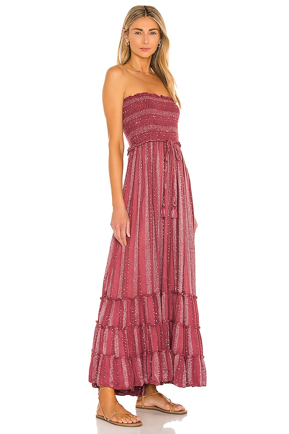 view 2 of 4 Charlotte Dress in Garnet