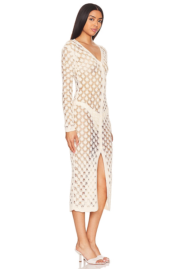 view 2 of 4 Sweater Dress in White