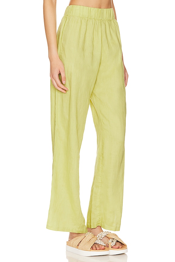 view 2 of 4 x REVOLVE Sammy Wide Leg Pant in Sunburst Yellow