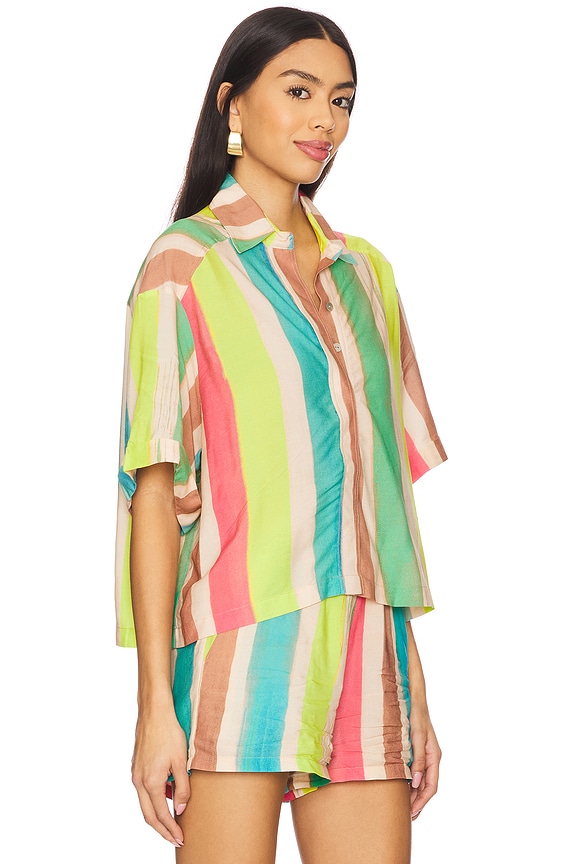 view 2 of 4 TOP ABOTONADO BLAKE in Pomelo