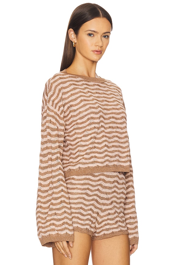 view 2 of 5 Palmer Top in Mocha