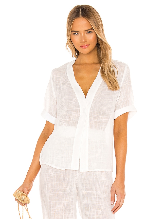 view 2 of 5 Sammy Button Up in Water Lily