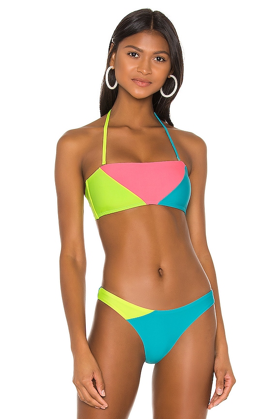 view 2 of 5 HAUT DE MAILLOT DE BAIN TRINITY in Blue