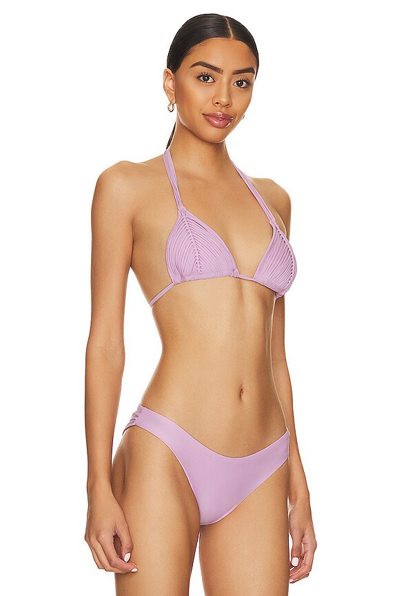 view 2 of 4 Isla Bikini Top In Violet in Violet