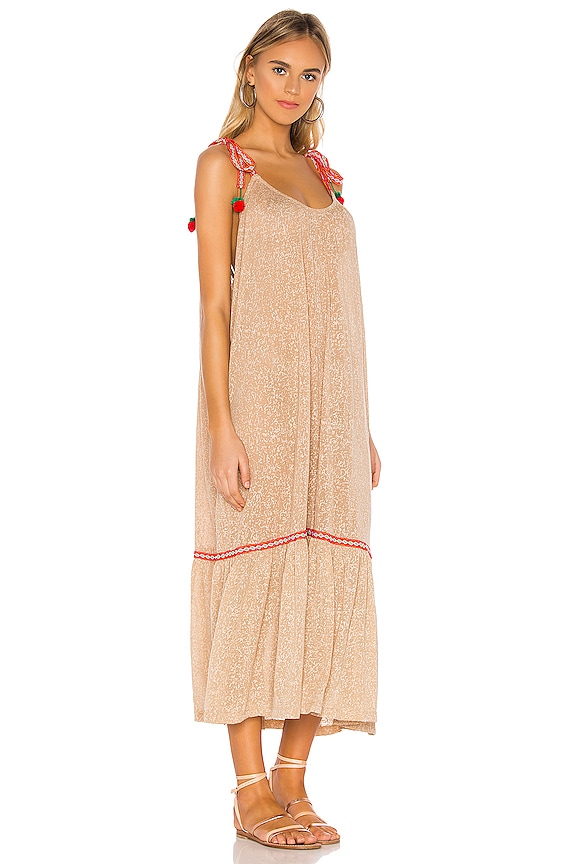 view 2 of 4 Tie Up Dress in Nude