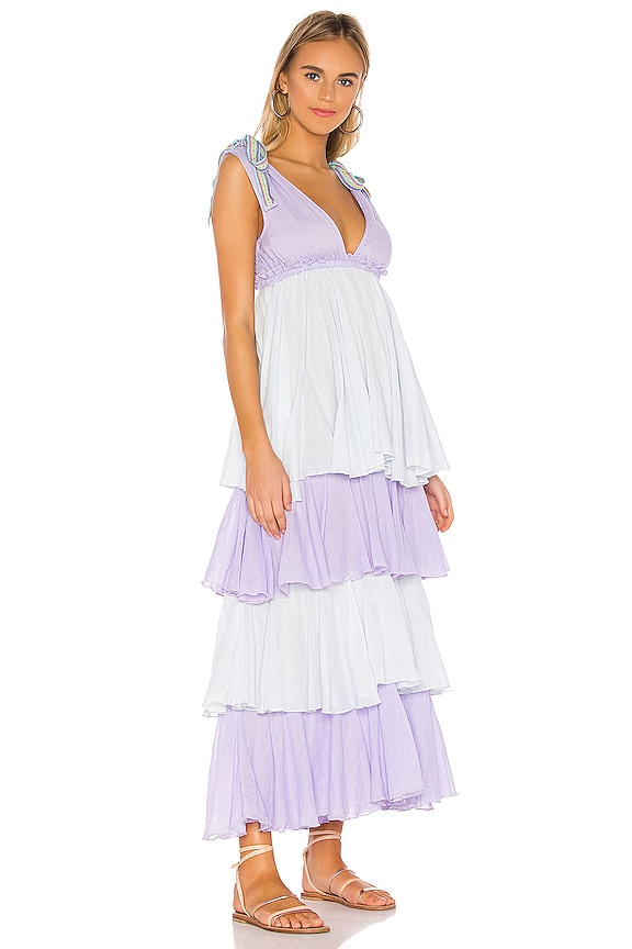 view 2 of 3 ALMA 맥시원피스 in Orchid Ice & Arctic Ice