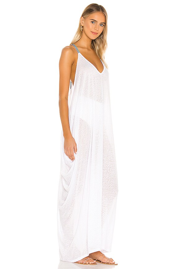 view 2 of 4 MAXIVESTIDO GRECIAN in White Leopard