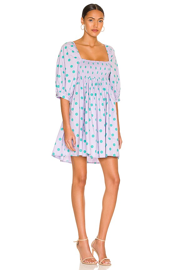 view 2 of 3 VESTIDO BABYDOLL PATTERN PLAY in Patterned Purple