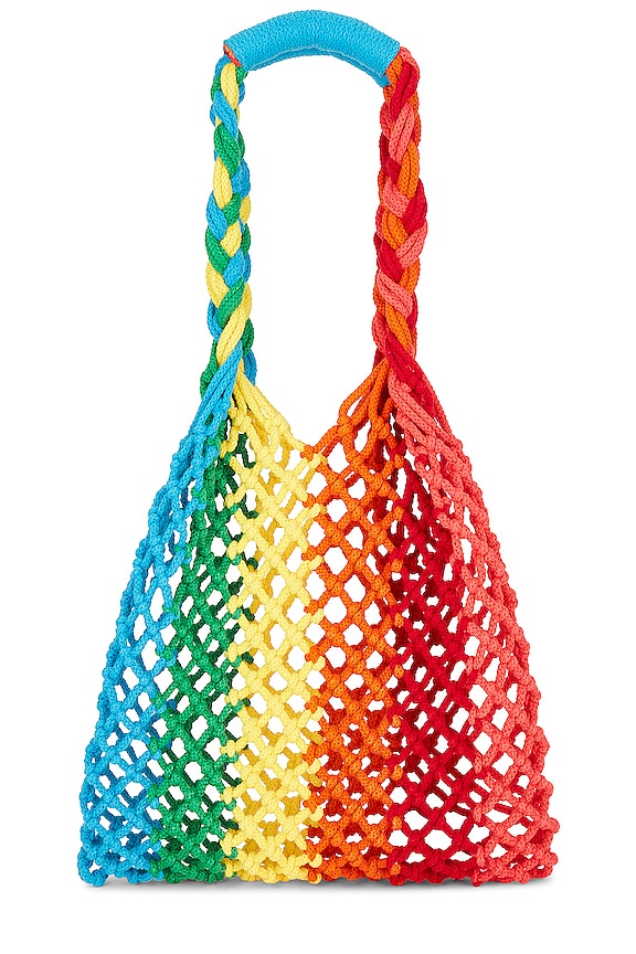 view 2 of 4 Knitted Tote Bag in Bright