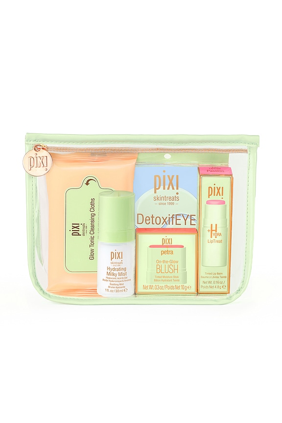 view 2 of 2 НАБОР ДЛЯ УХОДА ЗА КОЖЕЙ И МАКИЯЖА GLOW & GO KIT in 