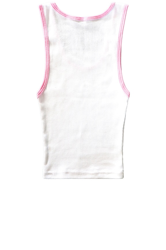 view 2 of 2 CAMISETA TIRANTES MICRO-INFLUENCER in White