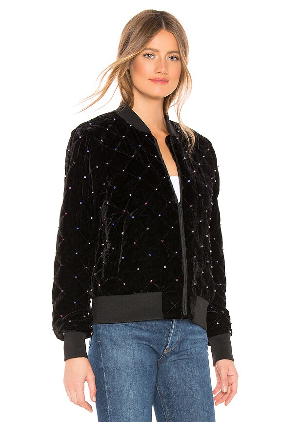 view 2 of 5 Meredith Velvet Jacket in Black