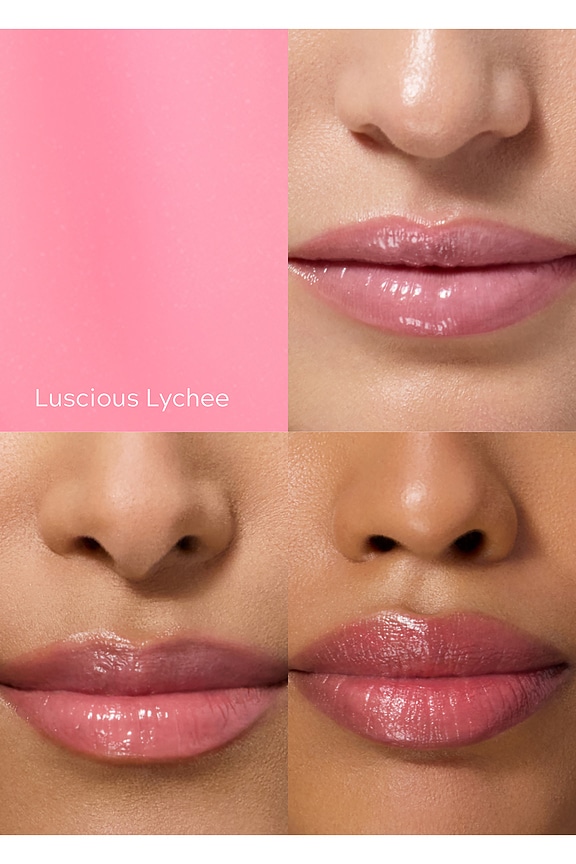 view 2 of 8 KhushiKiss Nourishing Lip Oil in Luscious Lychee