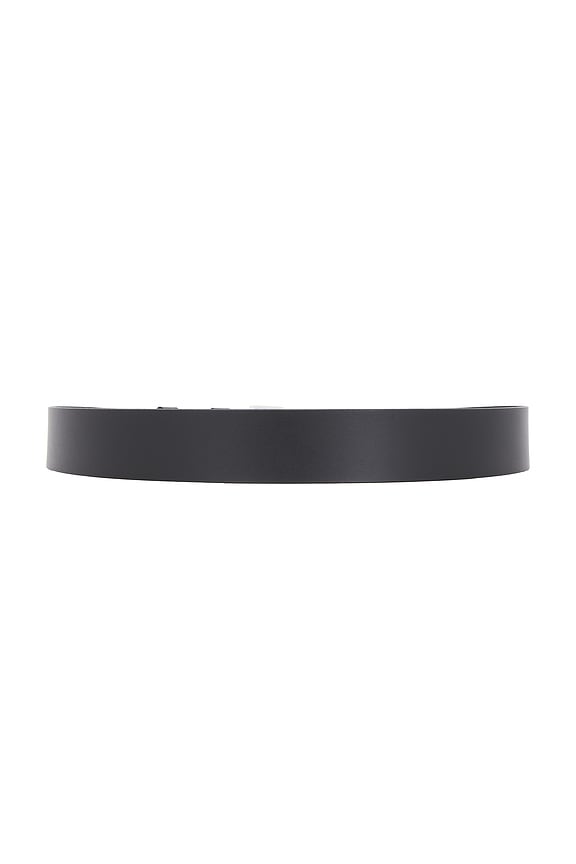 view 2 of 4 CEINTURE ITALIAN SADDLE LEATHER in Black