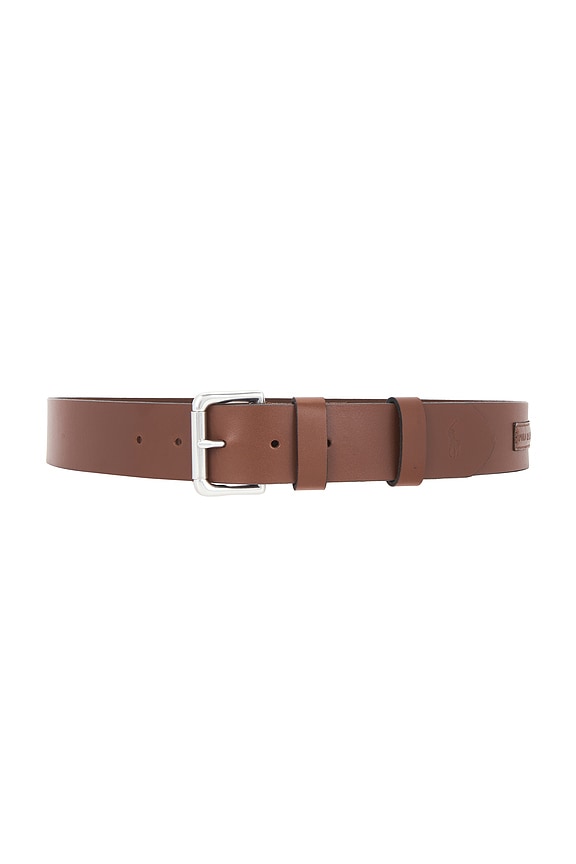 view 1 of 4 CEINTURE ITALIAN SADDLE LEATHER in Tan