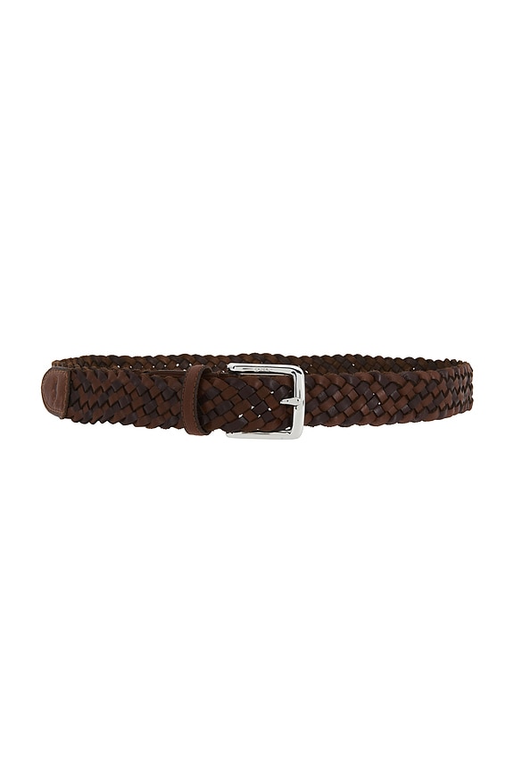 view 1 of 3 CEINTURE in Saddle & Dark Brown