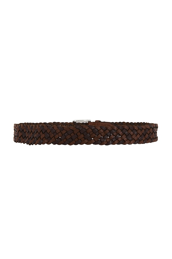 view 2 of 3 CEINTURE in Saddle & Dark Brown