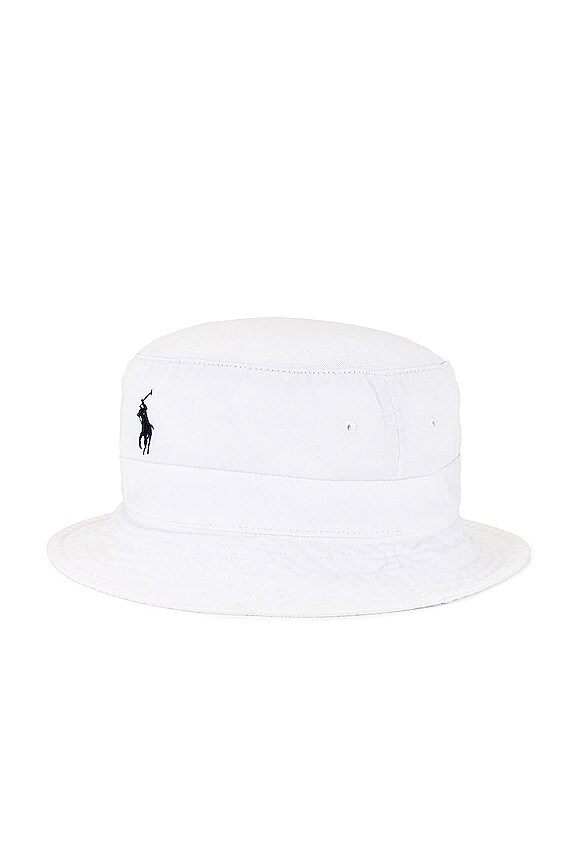 view 2 of 4 Bucket Hat in White