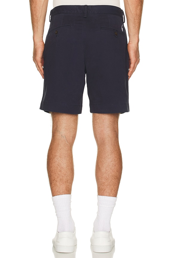 view 2 of 5 Bedford Cotton Stretch Twill Short in Nautical Ink